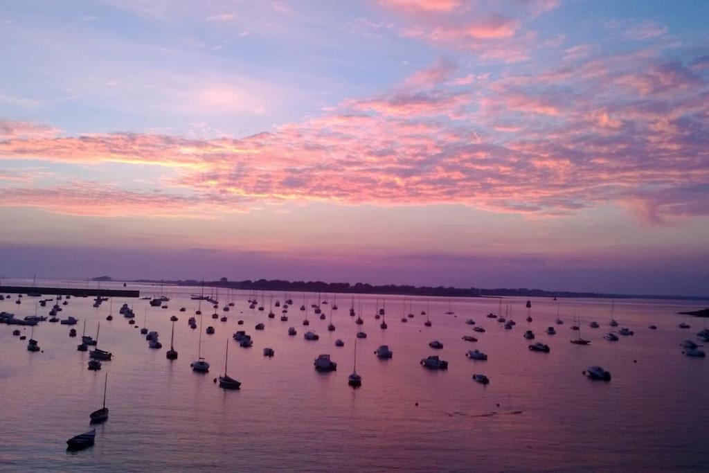 Logement Avec Jardin De Bord Mer Port Navalo Arzon Luaran gambar