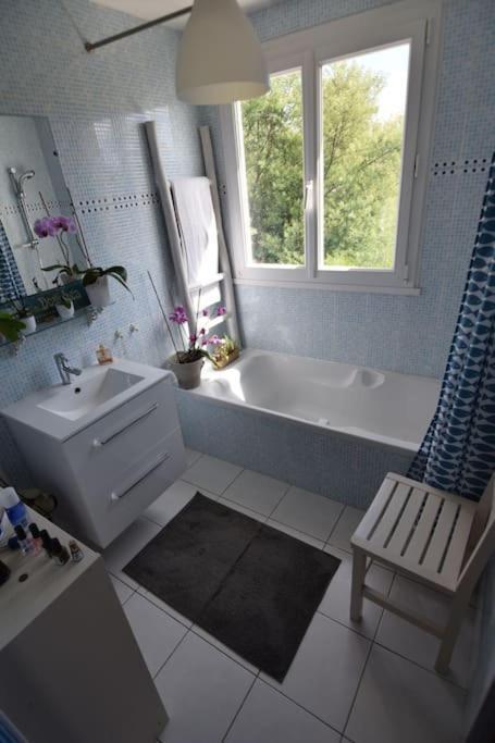 Logement Avec Jardin De Bord Mer Port Navalo Arzon Luaran gambar