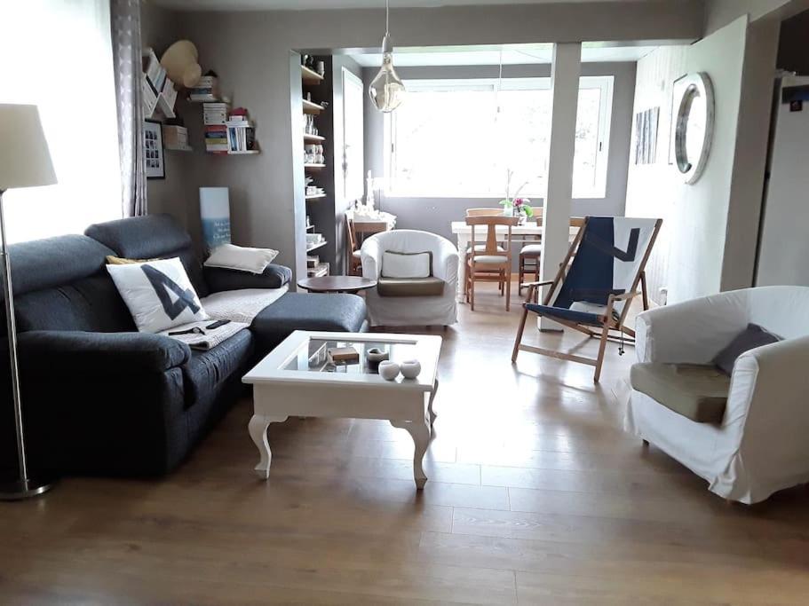 Logement Avec Jardin De Bord Mer Port Navalo Arzon Luaran gambar
